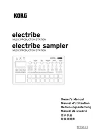 Notice KORG ELECTRIBE Equipement DJ