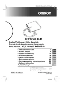 Notice OMRON CS2 Moniteur