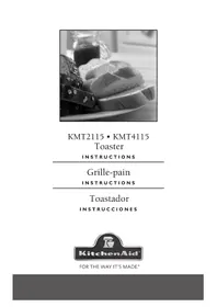 Notice KITCHENAID KMT2115CU Tostadora