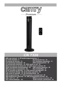 Notice CAMRY CR 7320 Wentylator