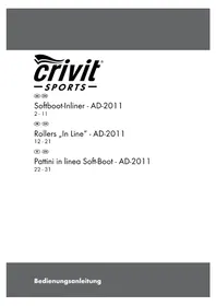 Notice CRIVIT IAN 56057 Patin