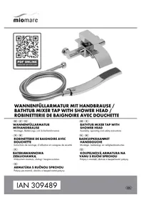 Notice MIOMARE IAN 309489 Robinetterie de salle de bain