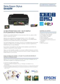 EPSON STYLUS SX420W - Imprimante multifonction