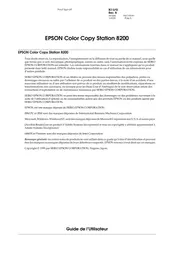 EPSON COLOR COPY STATION 8200 - Photocopieur