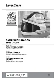 Notice SILVERCREST SDBS 2400 C1 Centrale vapeur