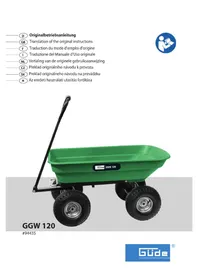 Notice Güde GGW 120 Remorque de jardin