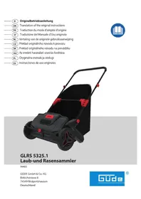 Notice Güde GLRS 5325.1 Râteau mécanique