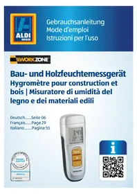 Notice Workzone GTFM04 Hygromètre