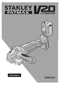 Notice STANLEY SFMCG700 Vermaler