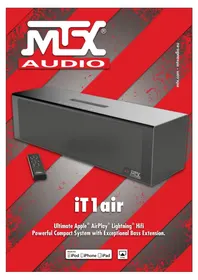 Notice MTX Audio IT1AIR Enceinte audio