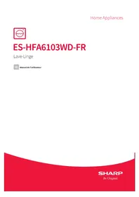 SHARP ESHFA6103WDFR - Lave-linge