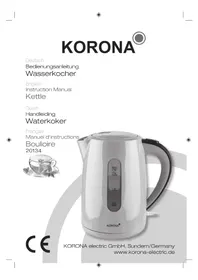 Notice KORONA 20134 Kettle