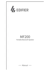Notice EDIFIER MF200 Speaker