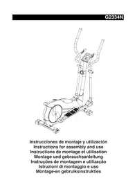 Notice BH FITNESS ATHLON G2334N Bicicletta ellittica