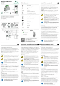 Notice digitalSTROM DSM25 Compteur électrique