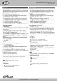 Notice Trixie 76087 Contrôle climatique