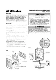 Notice LIFT-MASTER STAR1000 Système de sécurité et de contrôle d'accès