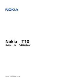 Notice NOKIA T10 Tablette