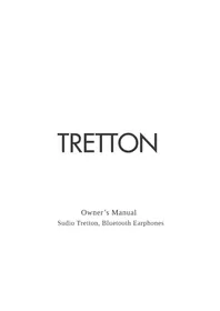 Notice Sudio TRETTON Ecouteur