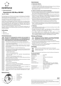 Notice Renkforce M618BU Souris