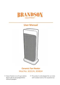 Notice Brandson 303124 Chauffage
