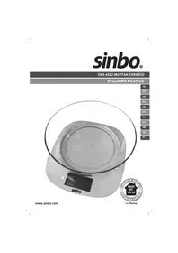 Notice SINBO SKS 4522 Balances de cuisine