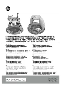 Notice Playtive HG07912A Basen dmuchany