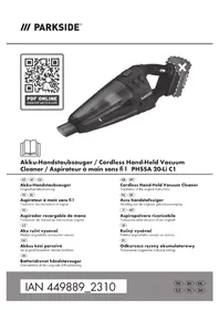 Notice PARKSIDE PHSSA 20LI C1 Aspirateur