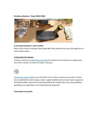 Notice LOGITECH ERGO K860 Clavier de jeu