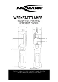 Notice ANSMANN WL230B Taschenlampe