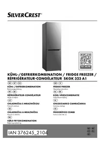 Notice SILVERCREST SKGK 323 A1 Lednice mrazák