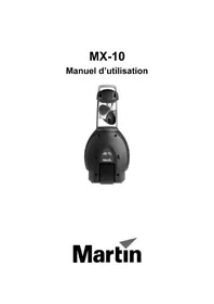 Notice MARTIN MX10 EXTREME Lampe
