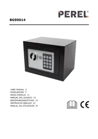 Notice Perel BG90014 Kluis