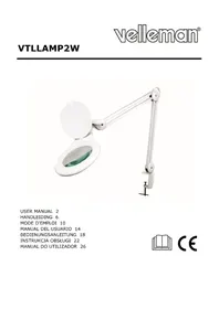 Notice VELLEMAN VTLLAMP2W Lampe