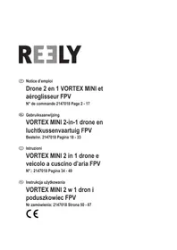 Notice Reely VORTEX MINI 2 Drone