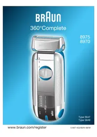 BRAUN 360°Complete 8975 - Partahöylä