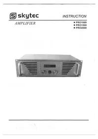 Notice Skytec PRO2000 Recepteur