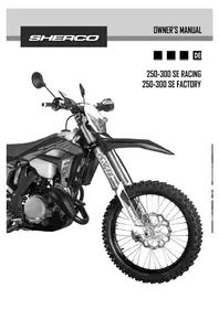 Notice Sherco 250 SE (2023) Moto