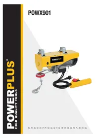 Notice PowerPlus POWX901 Elektrický naviják