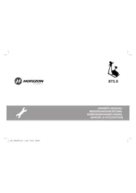 Notice Horizon Fitness CITTA BT5.1 Indoor bike trainer