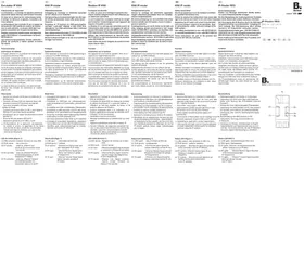 Notice BERKER 75010016 Routeur