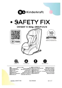 Notice Kinderkraft SAFETY FIX Kindersitz
