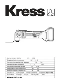 Notice KRESS KUD12.91 Visseuse