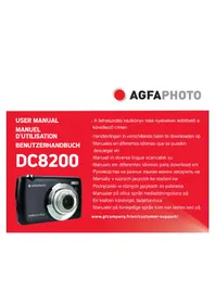 Notice AGFA DC8200 Camera