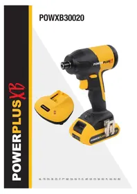 Notice PowerPlus POWXB30020 Visseuse
