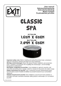 Notice Exit Toys CLASSIC SPA Piscine hors-sol