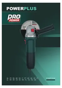 Notice PowerPlus POWP1020 Kværn