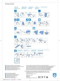 Notice PHILIPS EASY8 EXPRESS GC206 Table de repassage