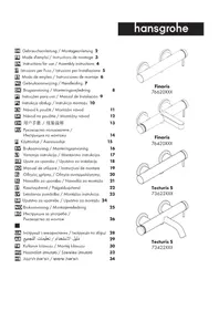 Notice Hansgrohe TECTURIS S Robinet