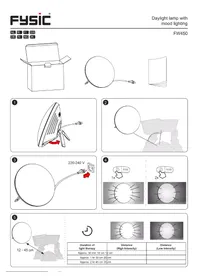 Notice Fysic FW450 Luminothérapie